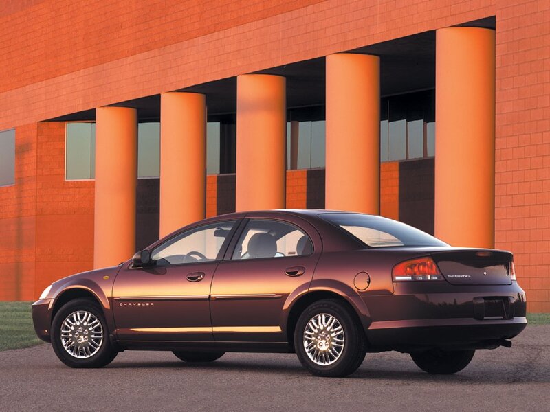 Maroon Sedan Car — Brown, Dramatic