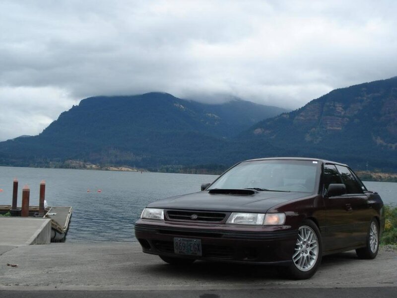 Maroon Sedan Car — Brown