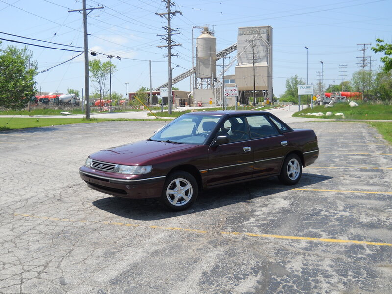 Maroon Sedan Car — Neutral