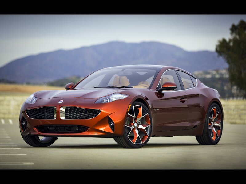 Maroon Sports Car — Calm, Afternoon, Photograph, Mountains