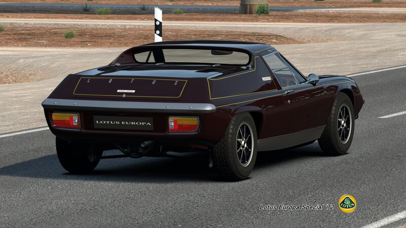 Maroon Sports Car — Calm