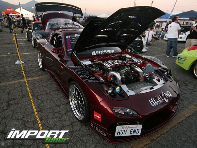 Maroon Sports Car — Outdoor