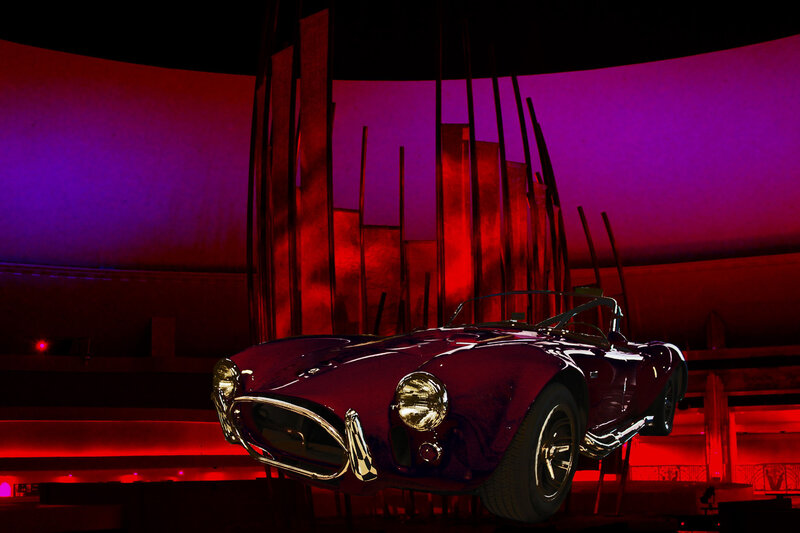 Maroon Sports Car — Red, Dramatic
