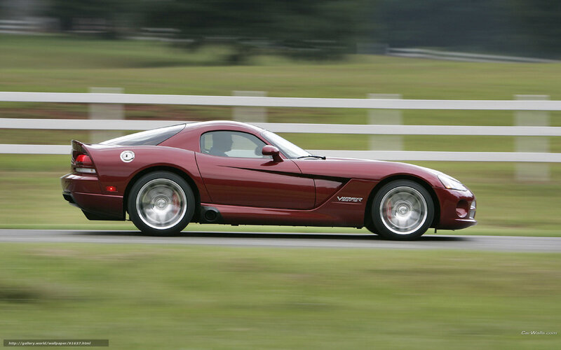 Maroon Sports Car — Red, Dynamic