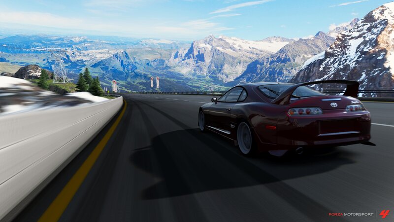 Maroon Sports Car — Red, Serene