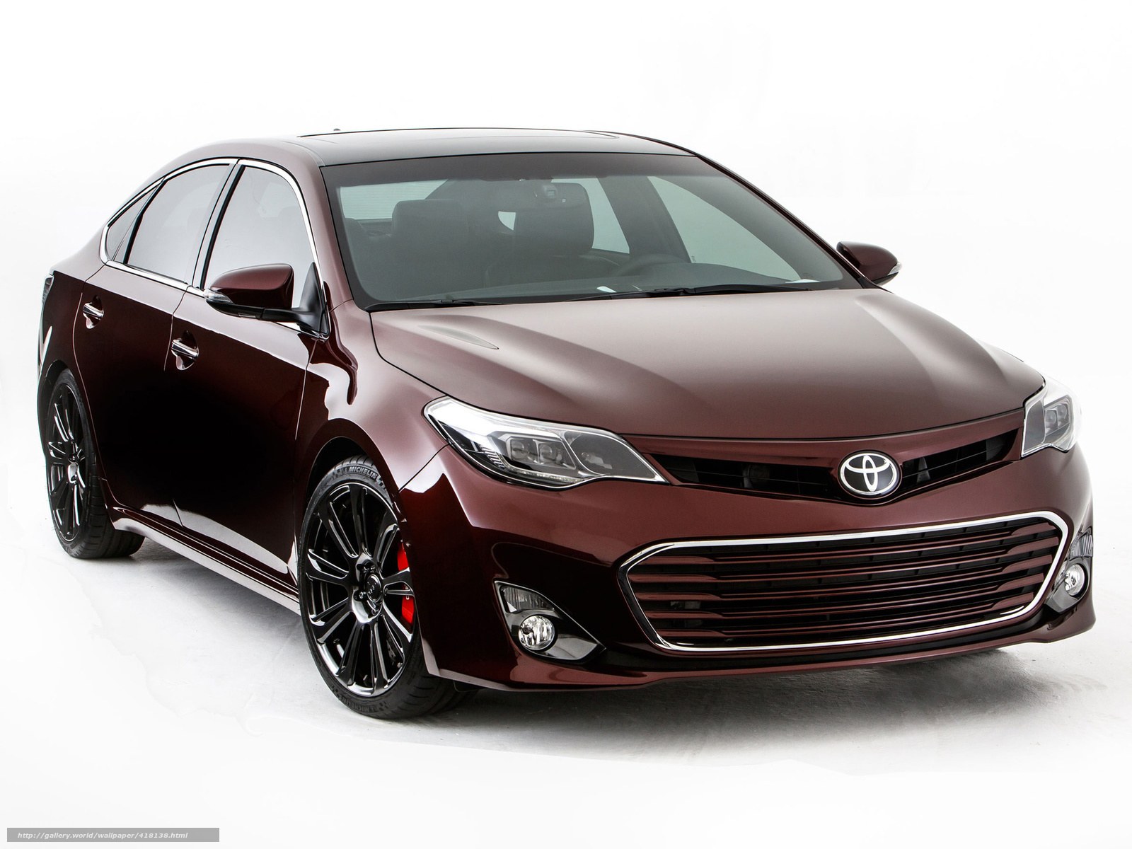 Maroon Toyota Avalon