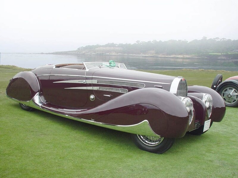 Maroon Vintage Car — Serene, Morning