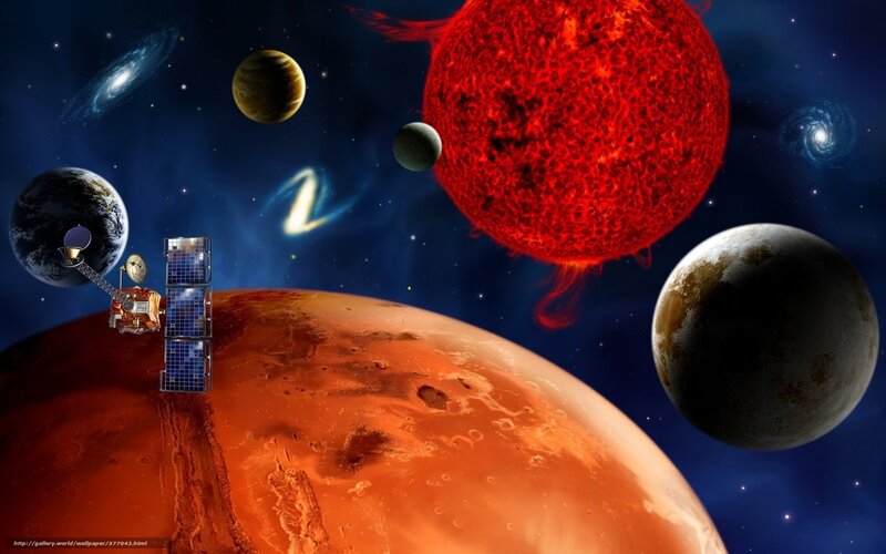 Mars and the solar system