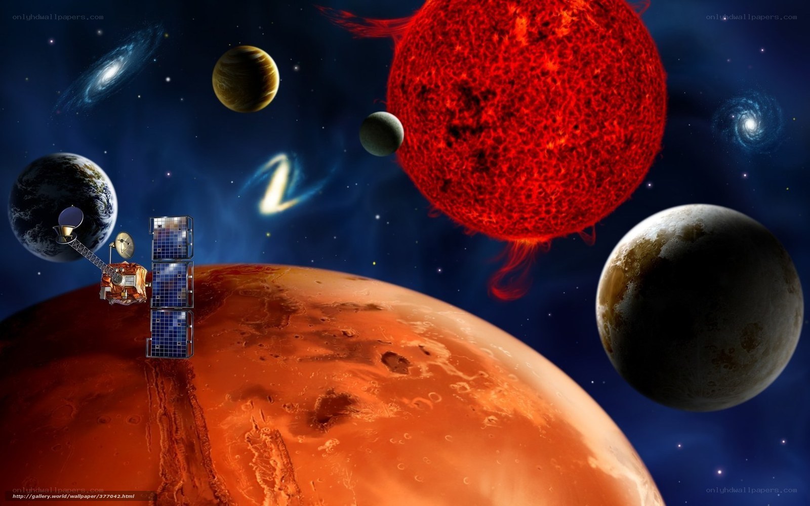 Mars and the solar system