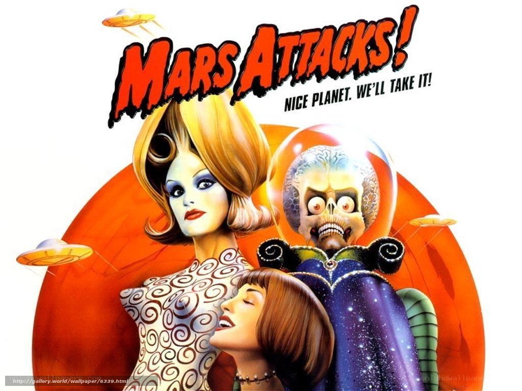 Mars Attacks movie poster