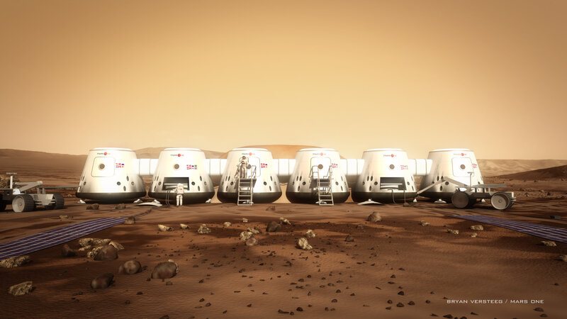 Mars Colony Habitat