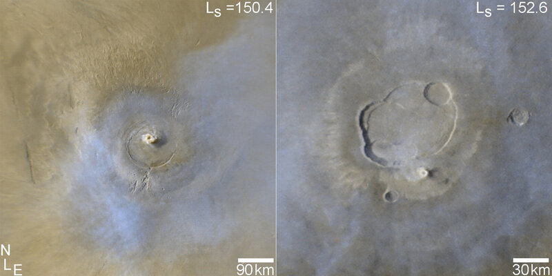 Mars crater comparison