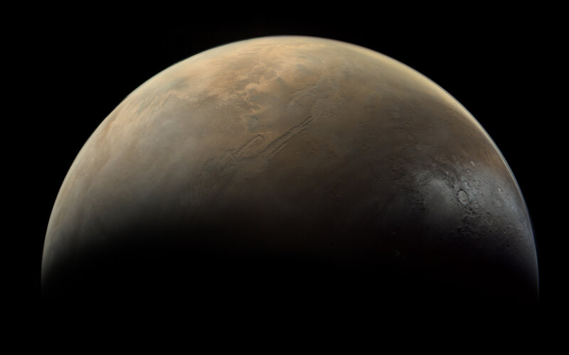 Mars from space