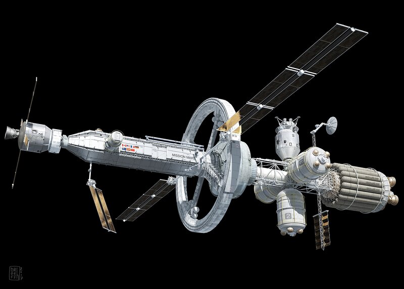 Mars Mission Spacecraft