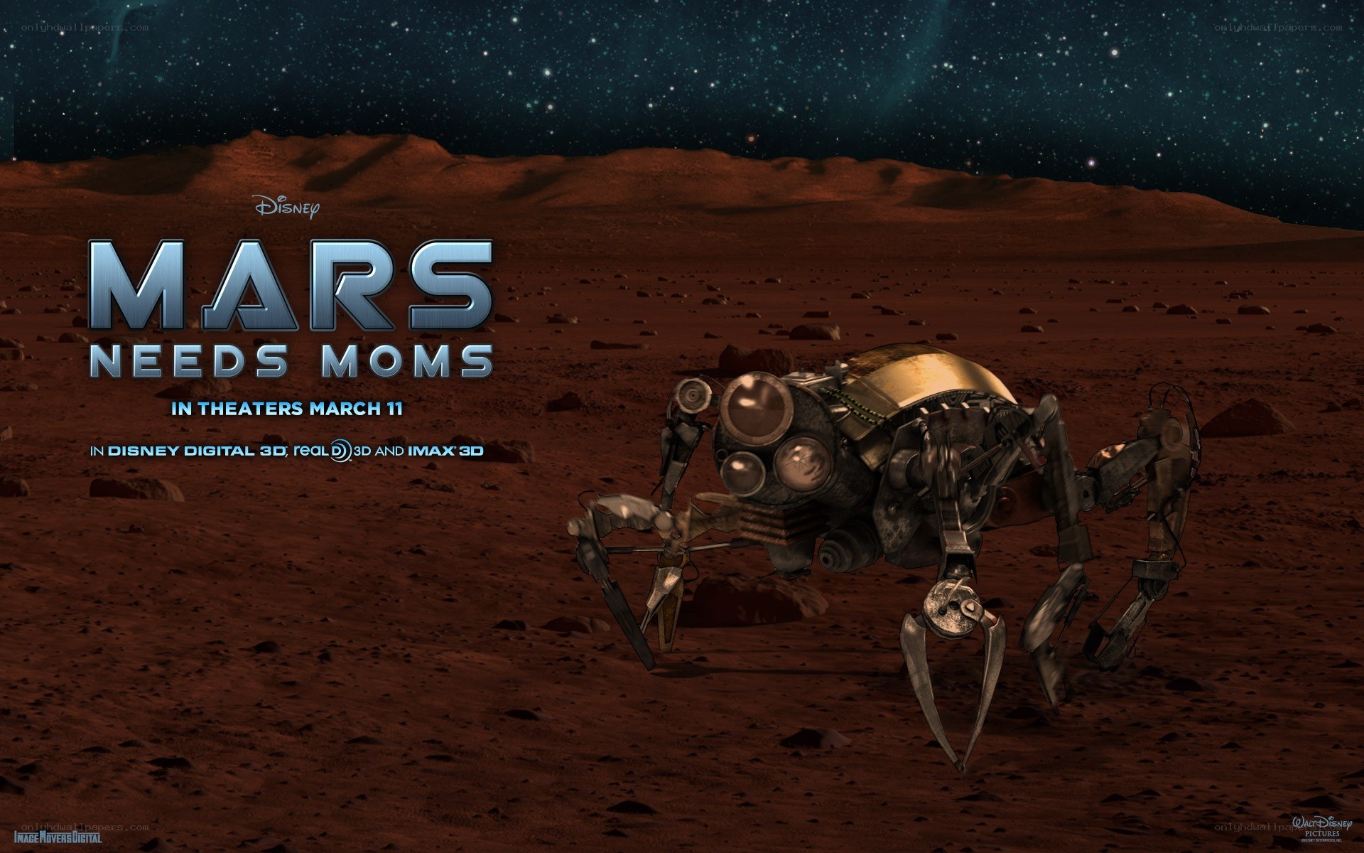 Mars Needs Moms movie poster