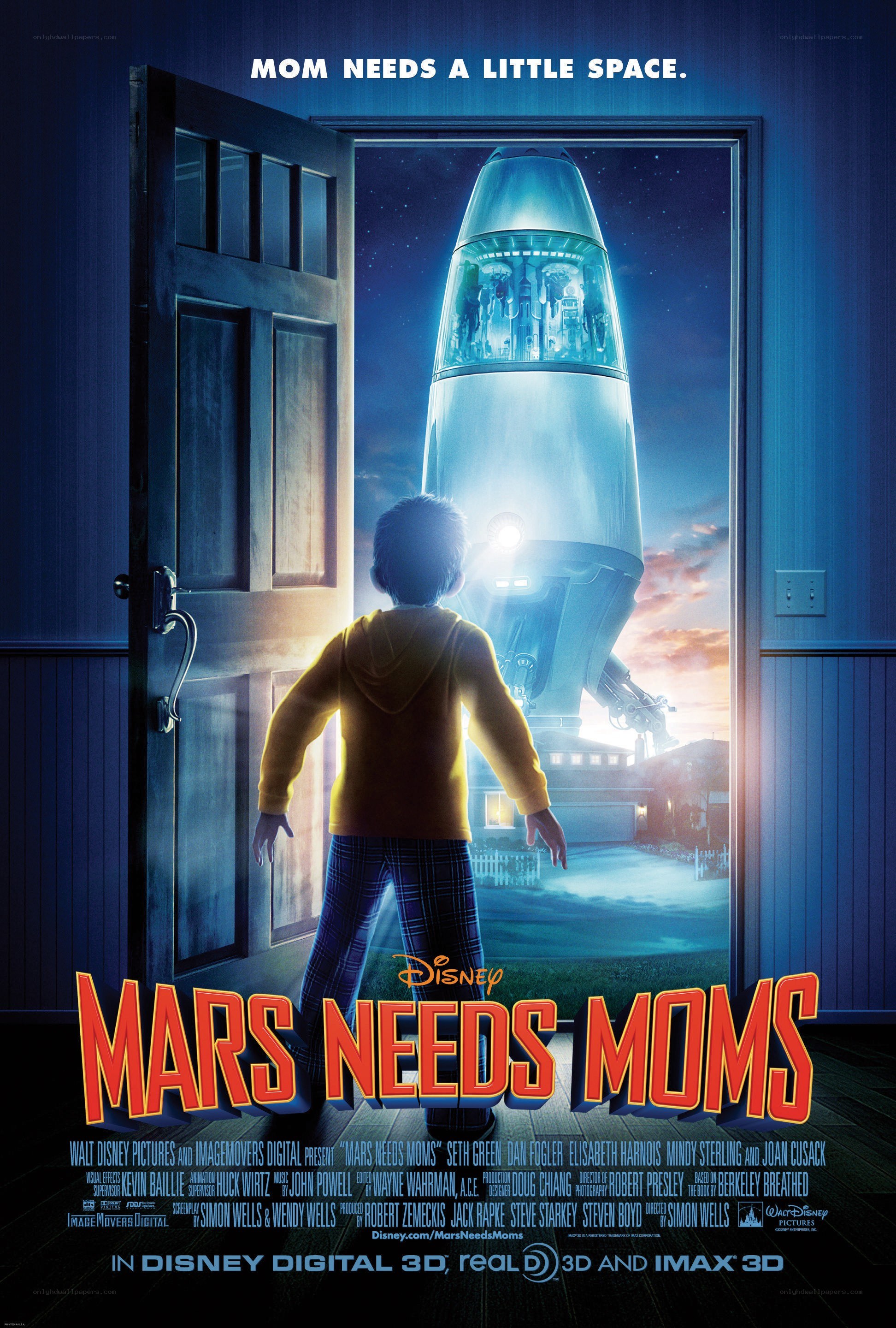 Mars Needs Moms movie poster