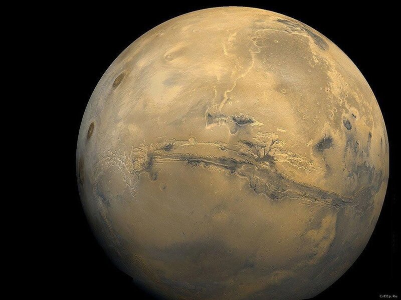 Mars planet surface