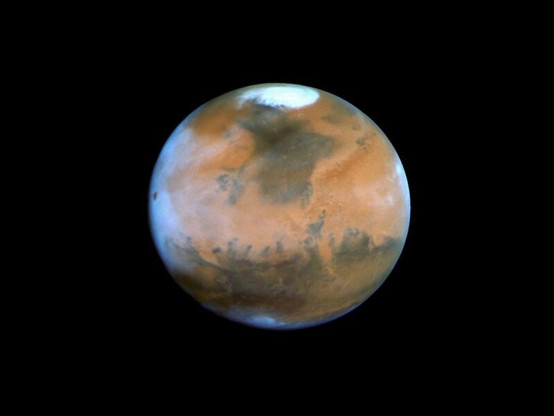 Mars planet view