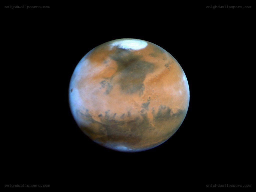 Mars planet view