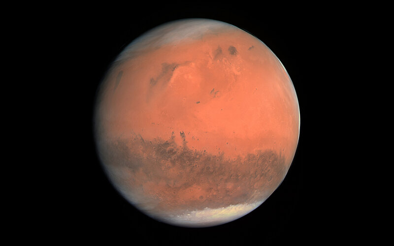 Mars planet view