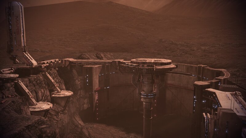 Mars research facility