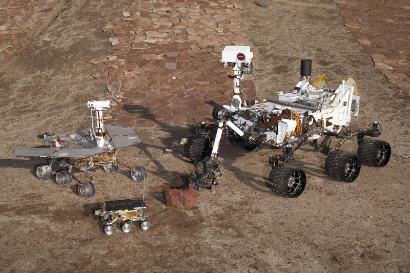 Mars rover comparison
