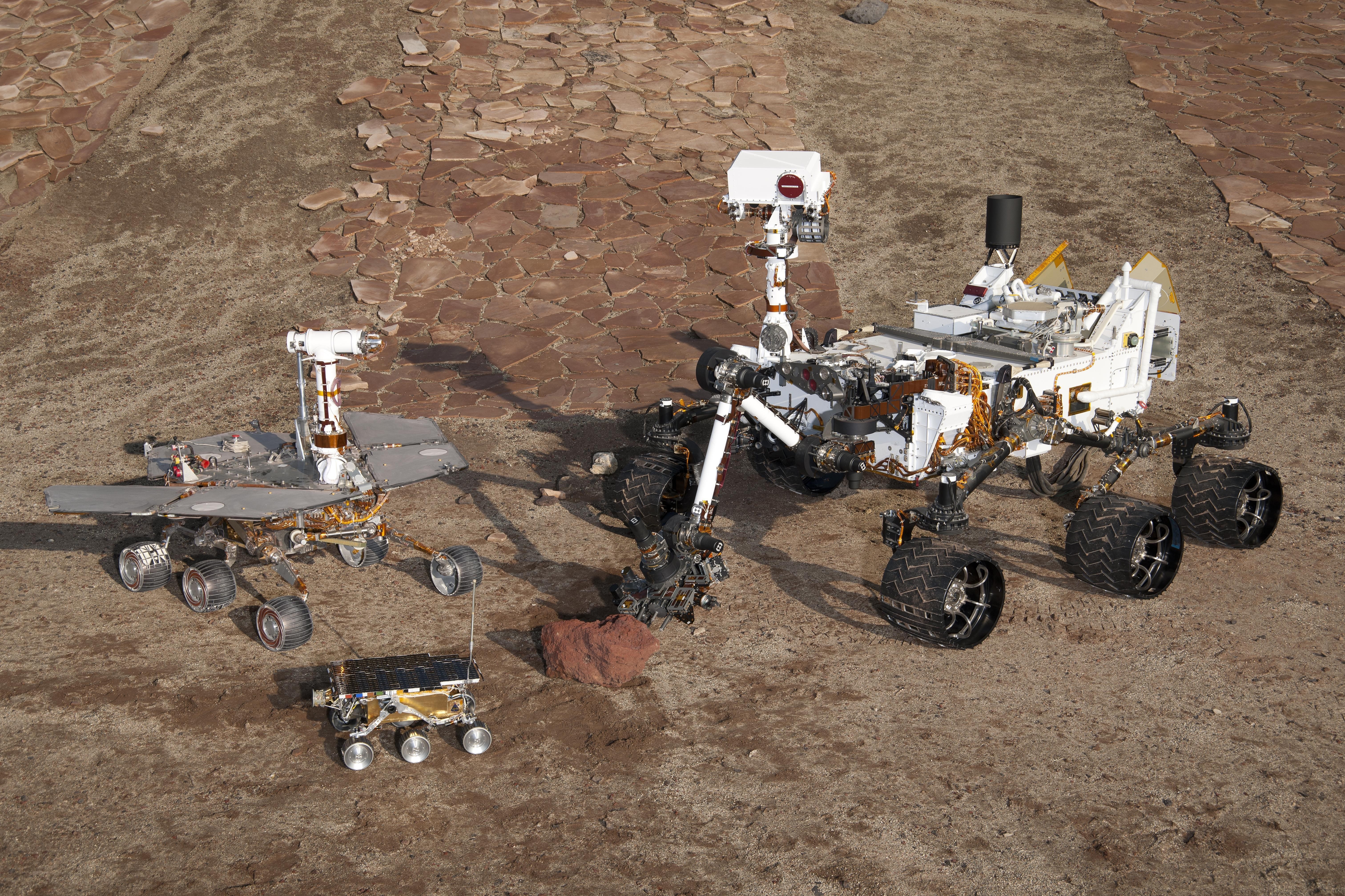 Mars rover comparison