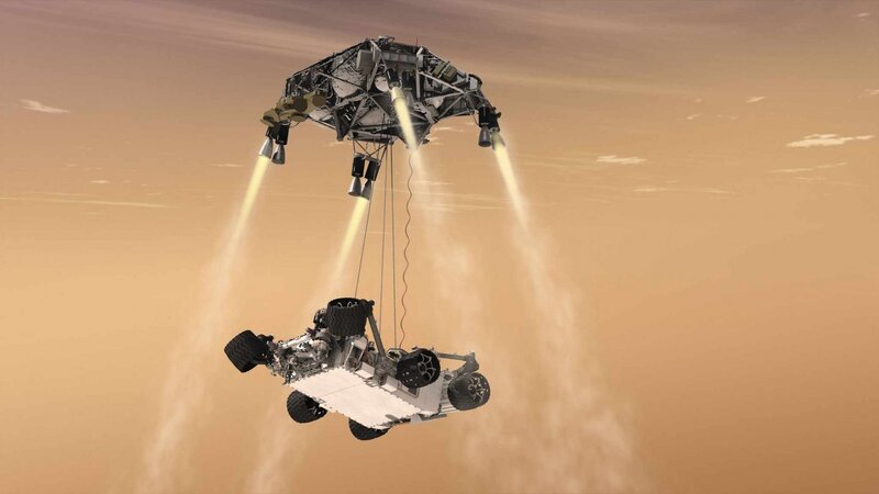 Mars Rover Descent