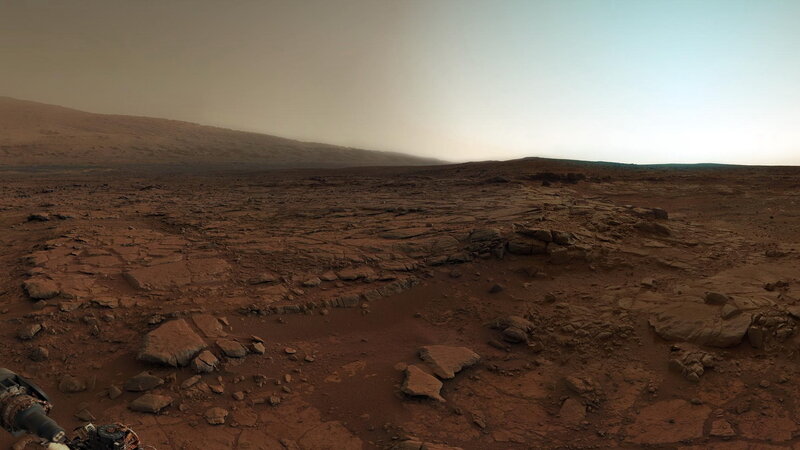 Mars Rover Landscape — Brown