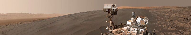 Mars Rover on Dune