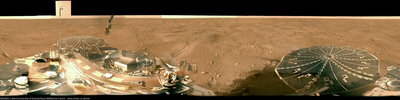 Mars Rover on Planetary Surface
