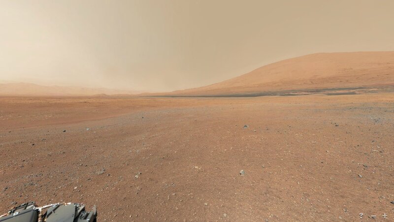 Mars Rover on Red Planet — Brown, Desolate, Photograph, Rover Part