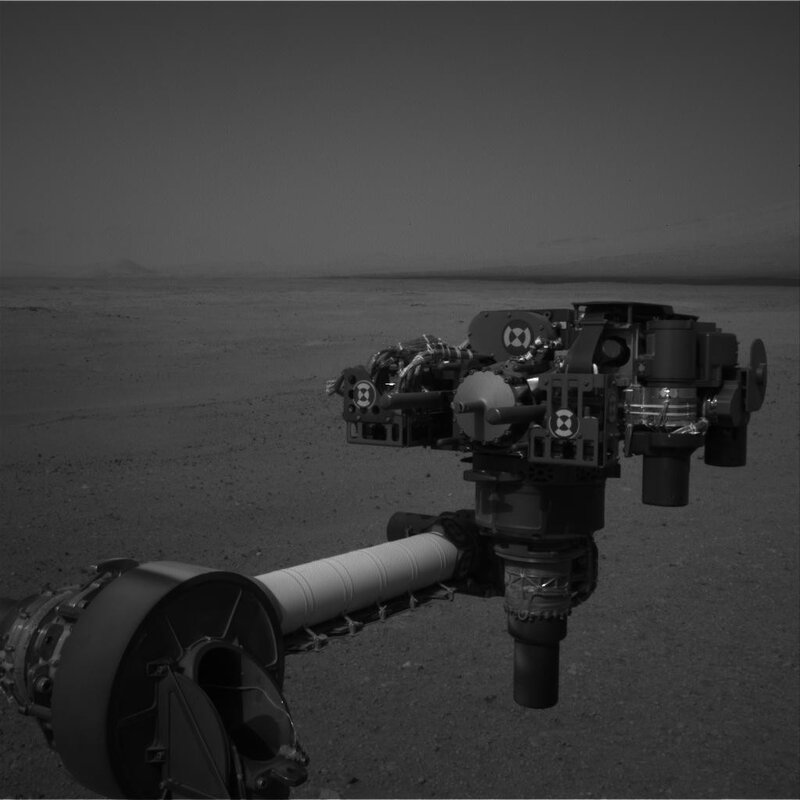 Mars Rover on Surface — Gray, Desolate, Photograph