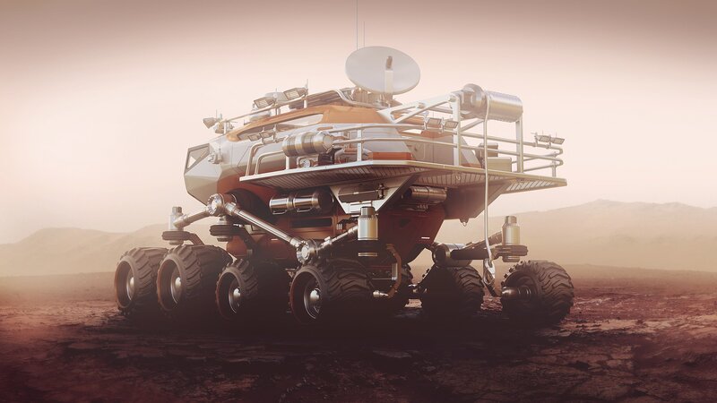Mars Rover Vehicle