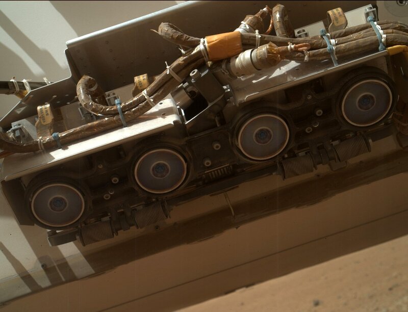 Mars Rover Wheel Assembly — Brown