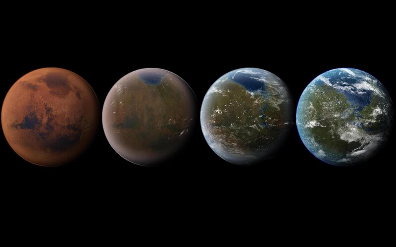 Mars Terraforming Sequence