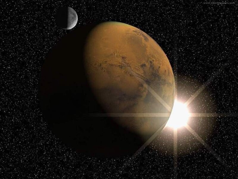 Mars with Moons