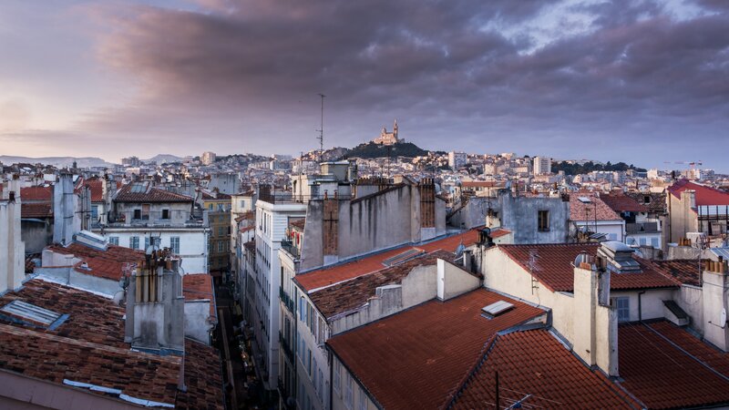 Marseille Rooftops View