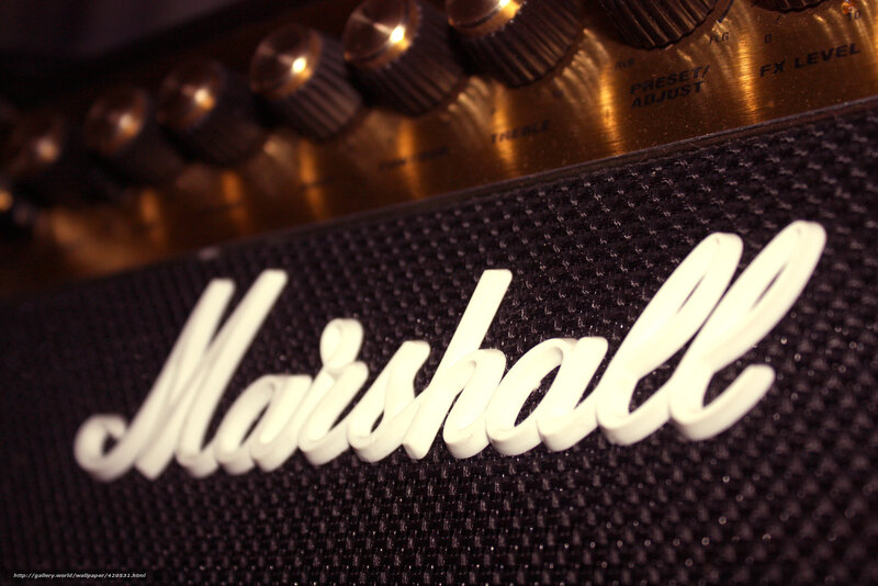 Marshall Amplifier — Black