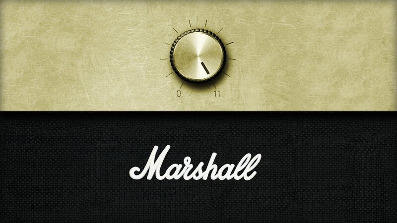 Marshall Amplifier Knob — Black