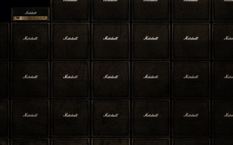 Marshall amplifier stack