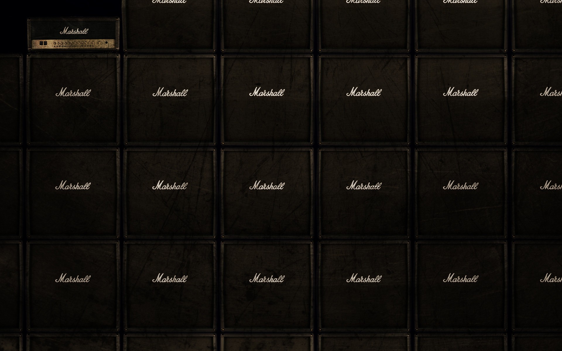 Marshall amplifier stack