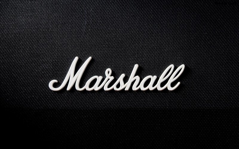 Marshall Logo on Speaker