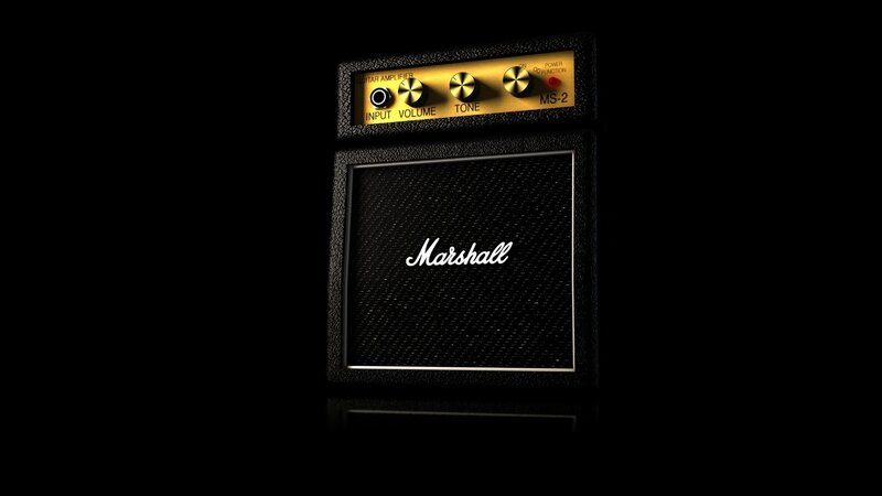 Marshall MS-2 amplifier