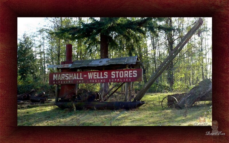 Marshall-Wells Stores sign