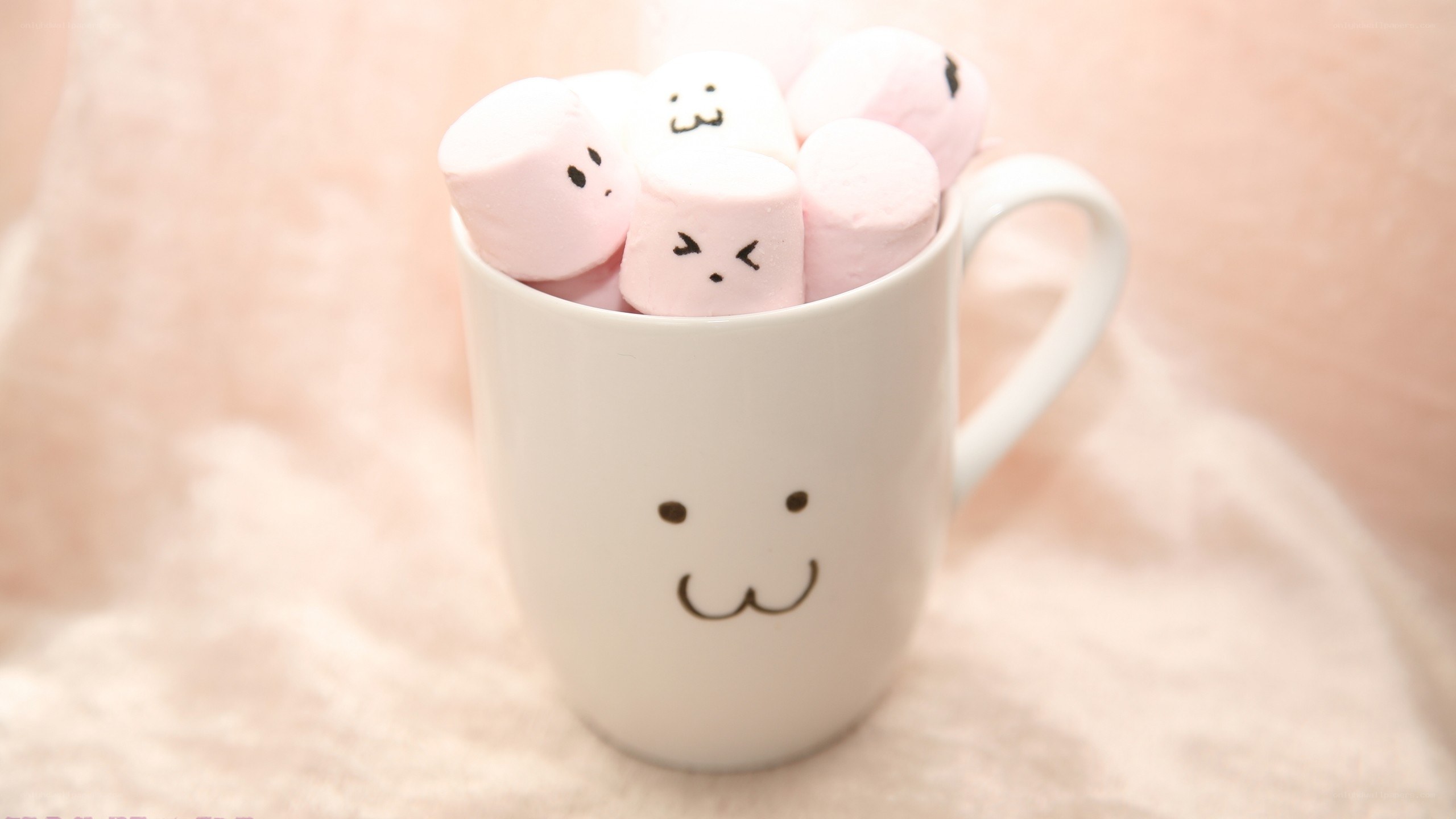 marshmallows in a mug