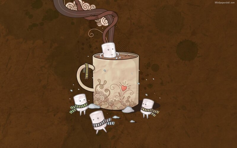 Marshmallows in Hot Chocolate