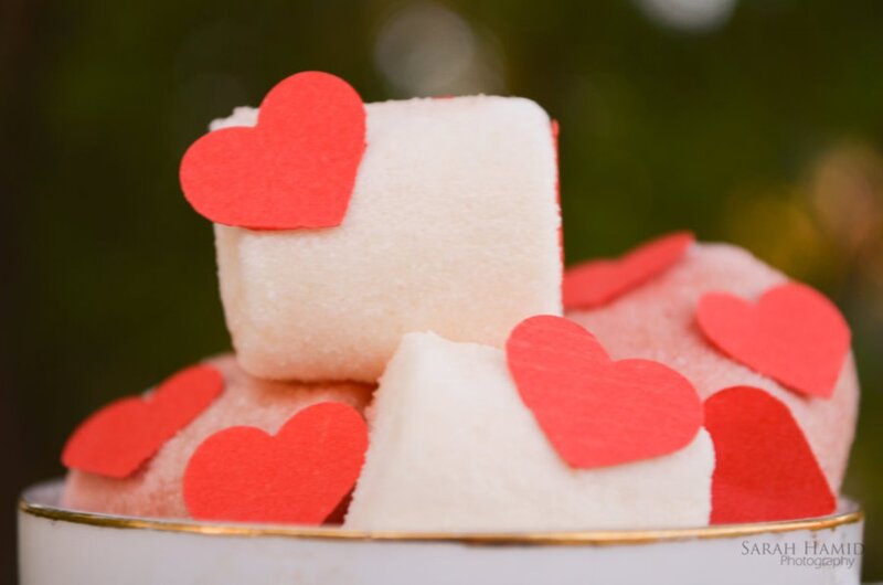 Marshmallows with Hearts