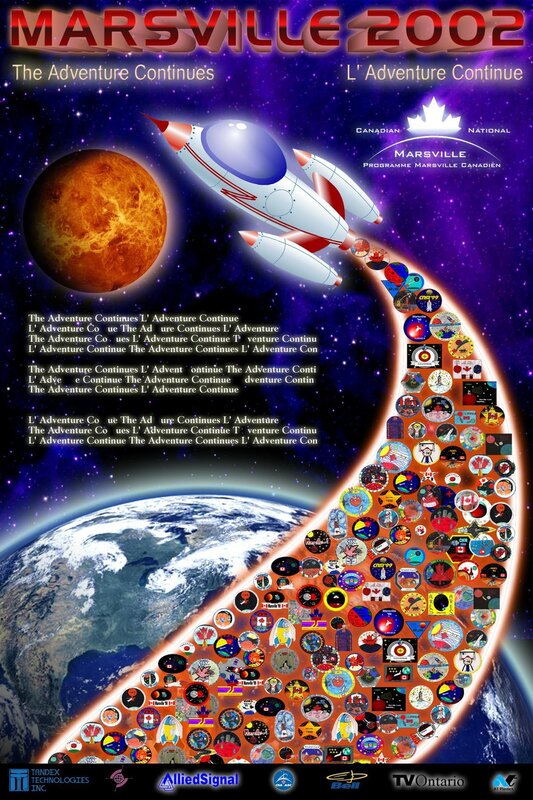 Marsville 2002 adventure poster
