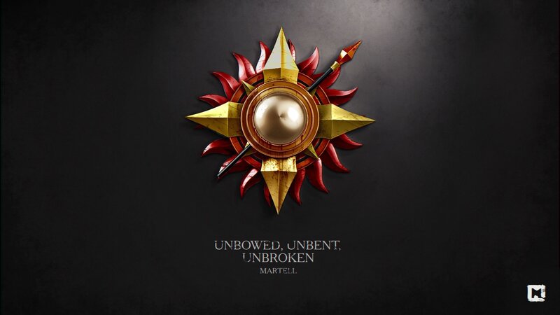 Martell sigil from Game of Thrones